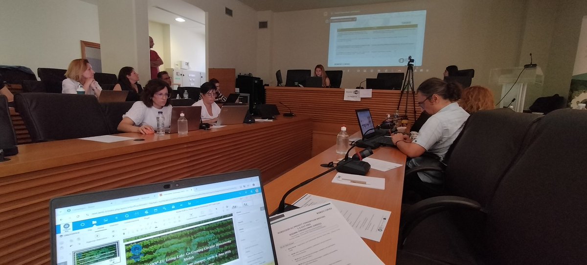 driouechNoure's tweet photo. Ready to start our 1st day General Assembly of #Robocoop-EU Project hosted by out partner #CluBE. Consortium meeting 1-3 July 2025 Kozani-Thessaloniki #Greece https://t.co/SyN9X7Wt8R