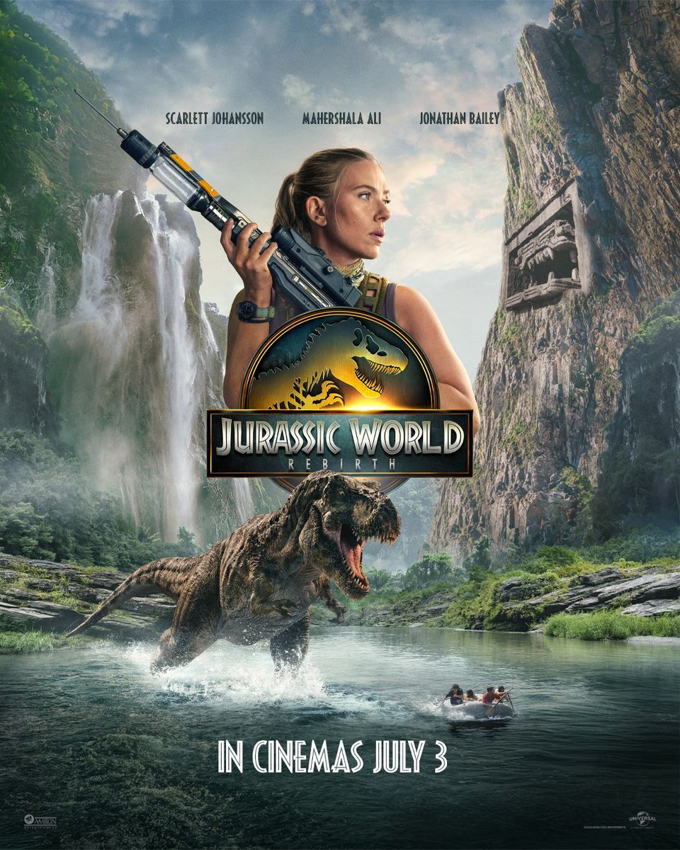 Scarlett Johansson, Mahershala Ali and Jonathan Bailey star in Jurassic World Rebirth. Releasing at Novo Cinemas on July 3. Book your tickets in advance by visiting NovoCinemas.com or the Novo App.

#Movies #Cinema #AGreatTimeOut