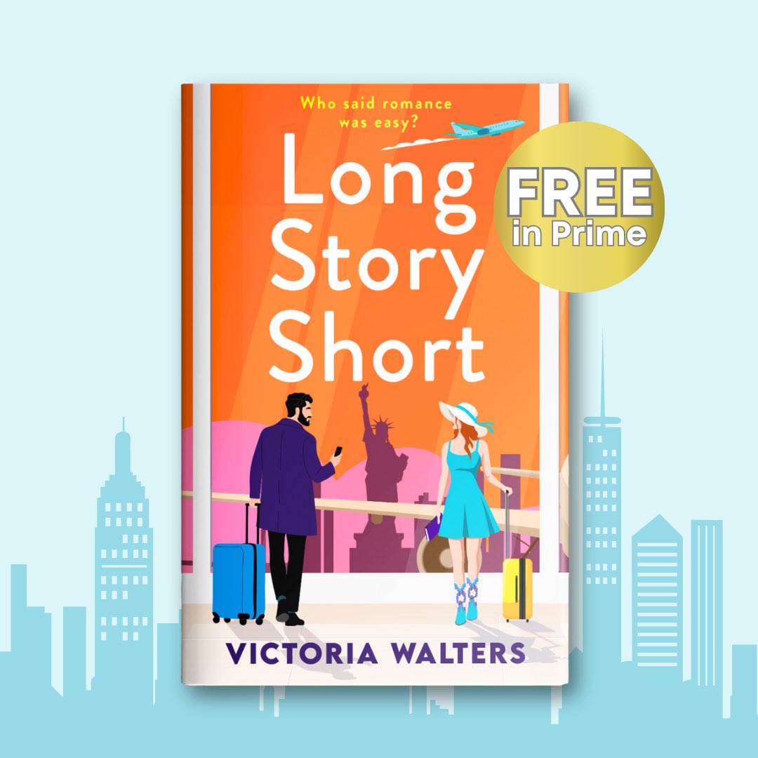 Vicky_Walters's tweet image. Really excited to share that Long Story Short has been selected for Amazon Prime reading! So you can now download it for FREE as part of your Prime subscription yay! Add this NYC rom com to your summer reading list here:
mybook.to/LongStoryShort 💛