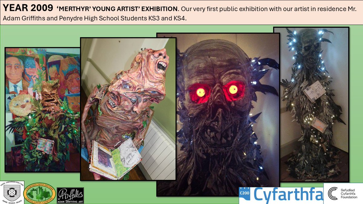 Pen-Y-Dre Art Department / Yr Adran Gelf Penydre. (@pyd_artofficial) on Twitter photo THREAD to celebrate the bicentenary year of <a href="/VisitCyfarthfa/">Cyfarthfa Park</a> Museum Gallery here is a presentation of the last 16 years of collaborative work made with our Artist in Residence Mr. Griffiths, <a href="/1Penydre/">Pen y Dre High School</a> High school students and the wonderful Cyfarthfa Museum staff <a href="/PenydreDRAMA/">Mrs C 👸🏼 Adran Drama 🎭</a> THREAD to celebrate the bicentenary year of <a href="/VisitCyfarthfa/">Cyfarthfa Park</a> Museum Gallery here is a presentation of the last 16 years of collaborative work made with our Artist in Residence Mr. Griffiths, <a href="/1Penydre/">Pen y Dre High School</a> High school students and the wonderful Cyfarthfa Museum staff <a href="/PenydreDRAMA/">Mrs C 👸🏼 Adran Drama 🎭</a>