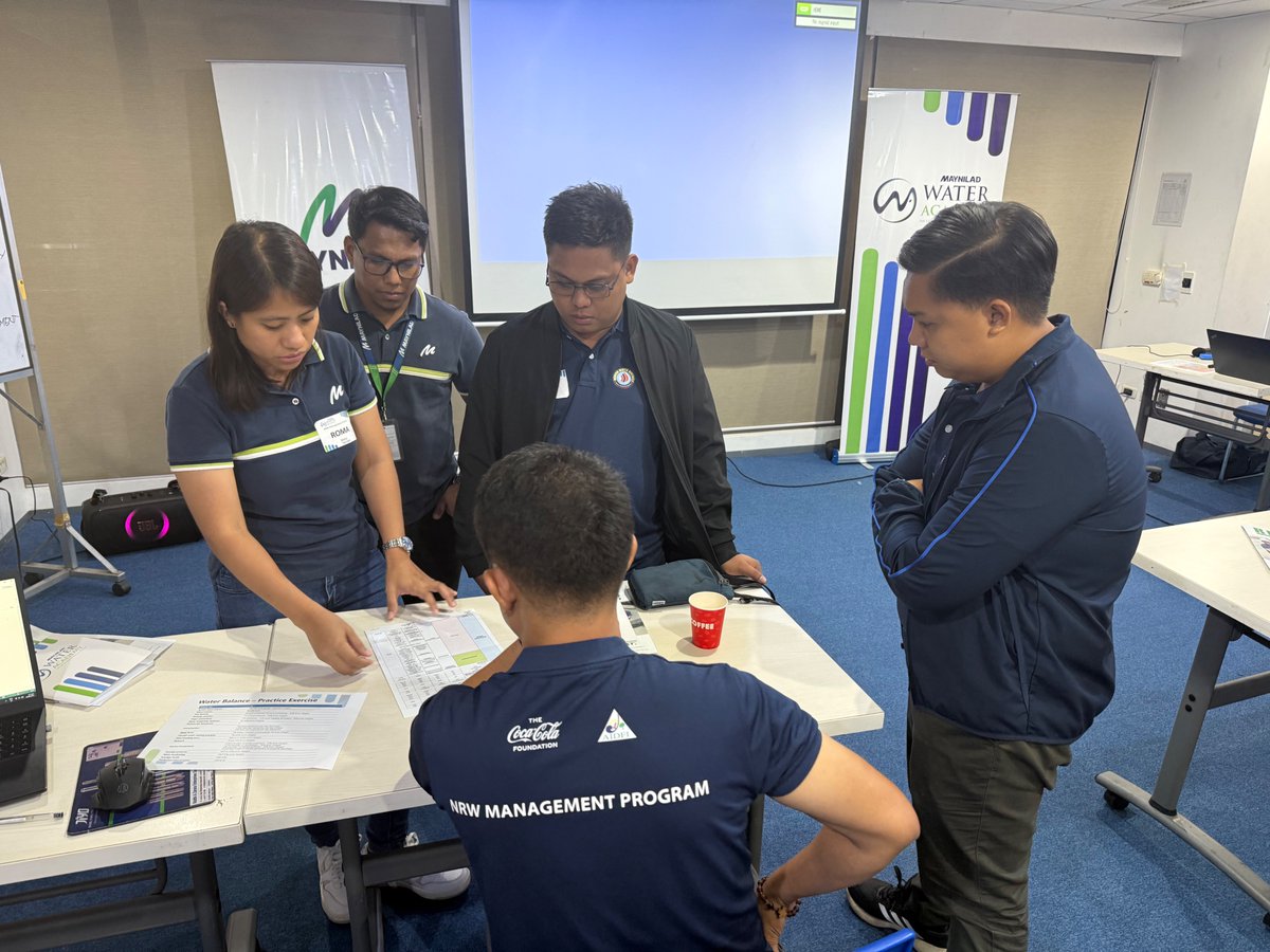 AidfiOrg's tweet photo. Last June 3-5, AIDFI and our partners at EB Magalona Water Works and Murcia Water District have completed an important training on Non-Revenue Water Management at the Maynilad Water Academy.

Learn more: https://t.co/8cK9NkvbRS

#WaterManagement https://t.co/0ojPPyriKp