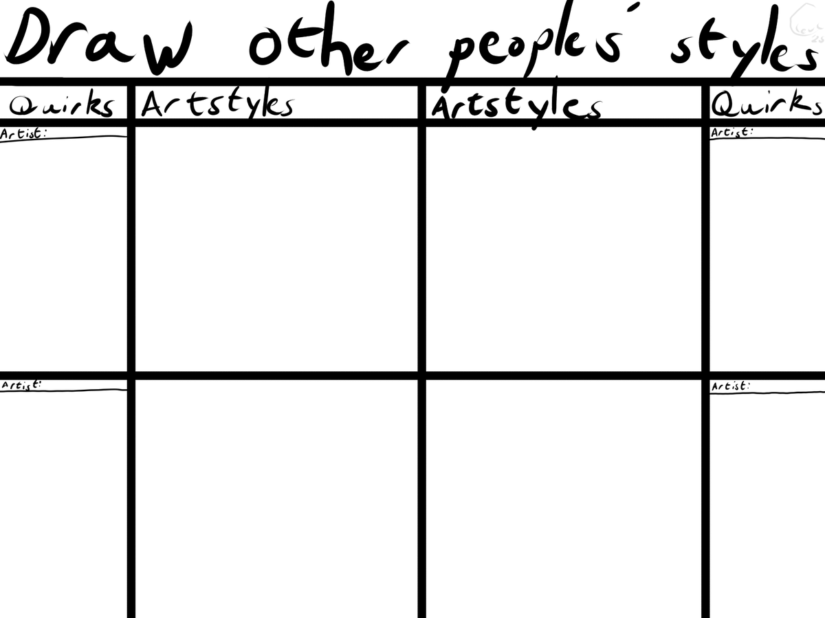 lesnichiy__'s tweet photo. I think after seeing this wonderful challenge I want to try one on my own 👀. I never did any thing like that before.
Preference for mutuals mostly but you can suggest your own art style if we're not following each other, if you want to. https://t.co/t3pVPnEoKz