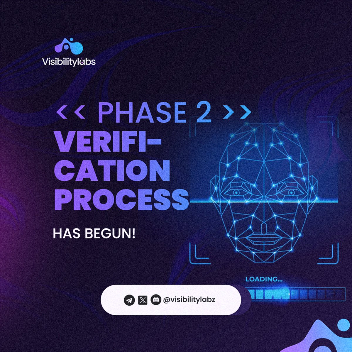 ‼️PHASE 2: FACE VERIFICATION IS HERE

We’re enhancing the integrity of our community!

Another stage of our recruitment process has officially begun — Face Verification.

Here’s what it means:
✅ Ensuring real people are behind every account
✅ Promoting genuine engagement, not