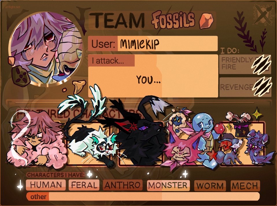 mimiekip's tweet image. its time fellas 😈
artfight.net/~mimiekip
#artfight2025