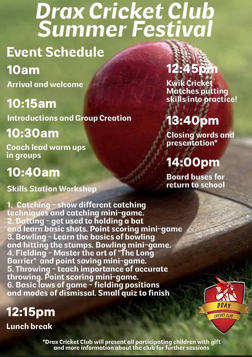 Last festival of the School Games calendar today, linking schools to a local club for a mixture of skill development and mini comps. Can’t wait for this one. Something different and something new.