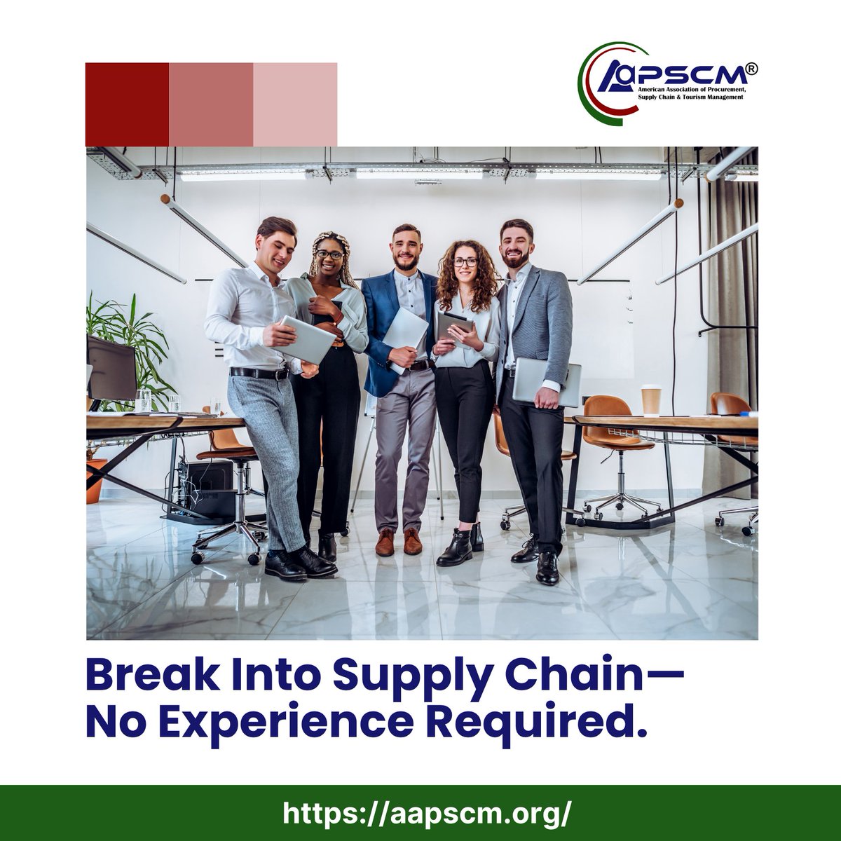 AlphonzoWillia7's tweet image. Trying to pivot into one of the fastest-growing industries?
Start smart with AAPSCM® entry-level certifications.
🛠 Learn real-world supply chain tools

#supplychaincareers #aapscm #entrylevelcertification #jobreadyfast #isocertified 

🔥Visit Us: aapscm.org