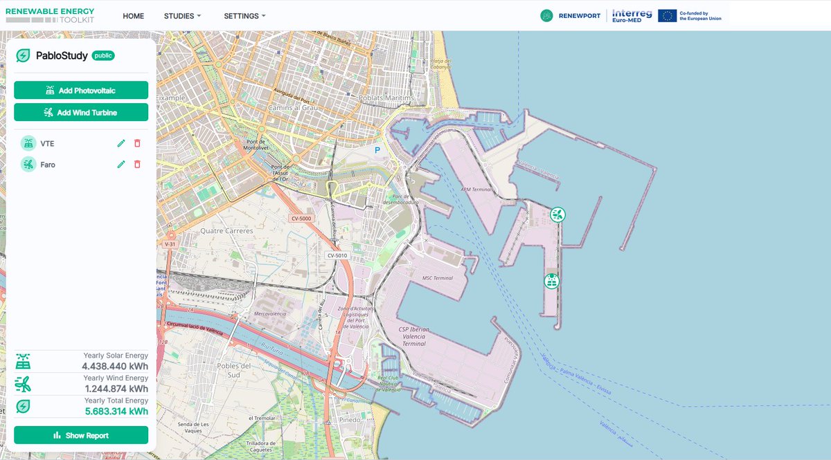 FValenciaport (@fvalenciaport) on Twitter photo 📢 Desde la <a href="/FValenciaport/">FValenciaport</a>, hemos lanzado una nueva herramienta online gratuita, la #RenewableEnergyToolkit, diseñada para ayudar a los puertos mediterráneos a seleccionar la fuente de energía renovable más adecuada según sus necesidades energéticas actuales y futuras. 💡 🚢 📢 Desde la <a href="/FValenciaport/">FValenciaport</a>, hemos lanzado una nueva herramienta online gratuita, la #RenewableEnergyToolkit, diseñada para ayudar a los puertos mediterráneos a seleccionar la fuente de energía renovable más adecuada según sus necesidades energéticas actuales y futuras. 💡 🚢