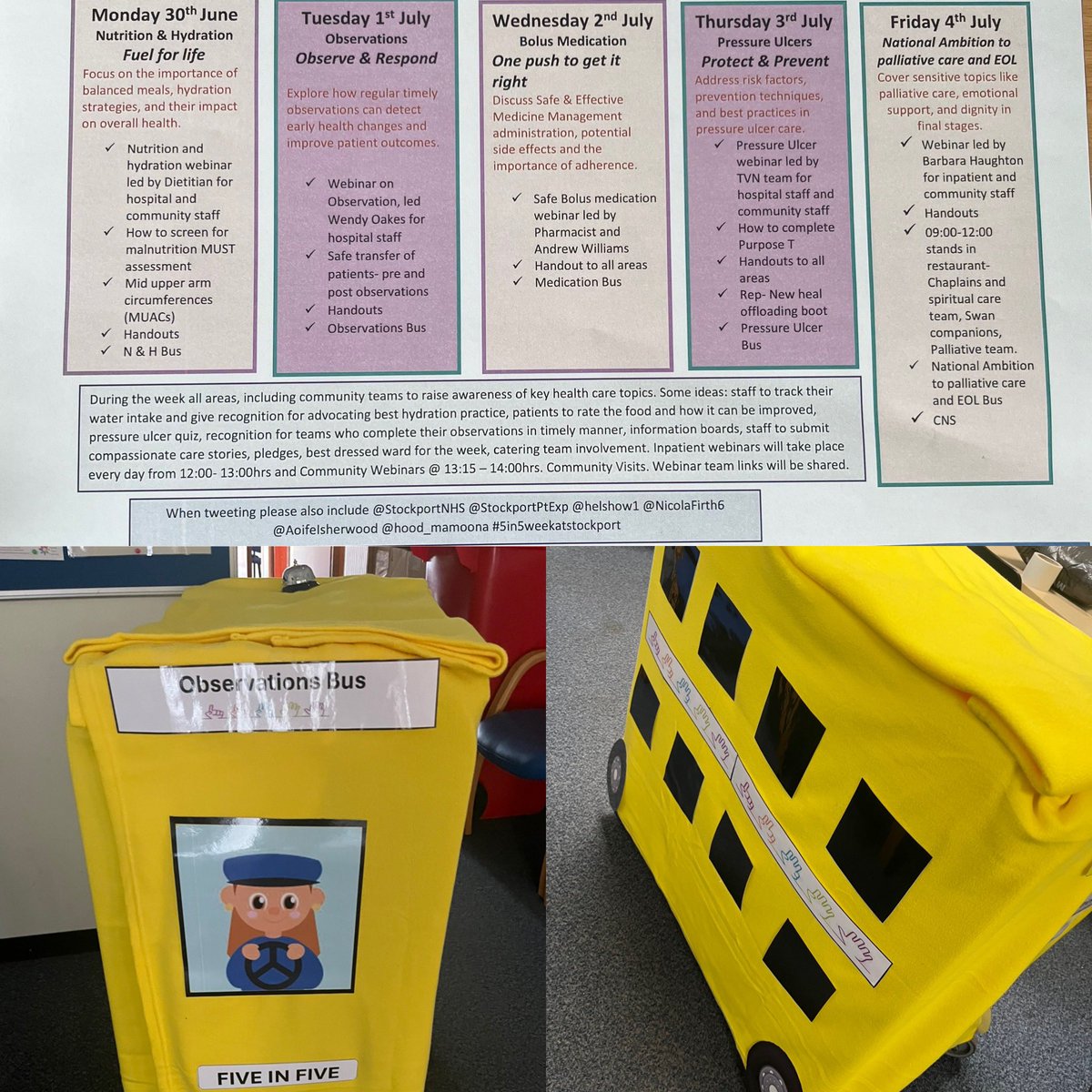 Mamoona Hood (@hood_mamoona) on Twitter photo ๐ Day 2 is here!
Our Observations Bus is back <a href="/StockportNHS/">Stockport NHS FT</a> today, delivering Toolbox Training right where you need it!
Donโt forget to join our Inpatient and Community Webinars, great learning and collaboration opportunities you wonโt want to miss! ๐ป๐ฅ<a href="/helshow1/">HH</a> <a href="/NicolaFirth6/">Nicola Firth</a> ๐ Day 2 is here!
Our Observations Bus is back <a href="/StockportNHS/">Stockport NHS FT</a> today, delivering Toolbox Training right where you need it!
Donโt forget to join our Inpatient and Community Webinars, great learning and collaboration opportunities you wonโt want to miss! ๐ป๐ฅ<a href="/helshow1/">HH</a> <a href="/NicolaFirth6/">Nicola Firth</a>