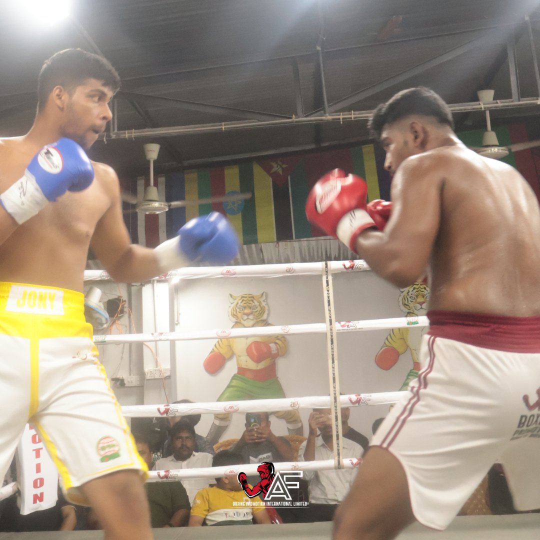 afboxingpro's tweet photo. 🥊 Victory Declared! 🥊
A massive congratulations to JUBAYED for his electrifying performance and well-earned victory over KOMOL in a thrilling showdown inside the ring! 👑🔥
📸 Relive the winning moment where glory was lifted high — and the crowd erupted!
#TeamJubayed #Boxing https://t.co/HgzlnJseXz