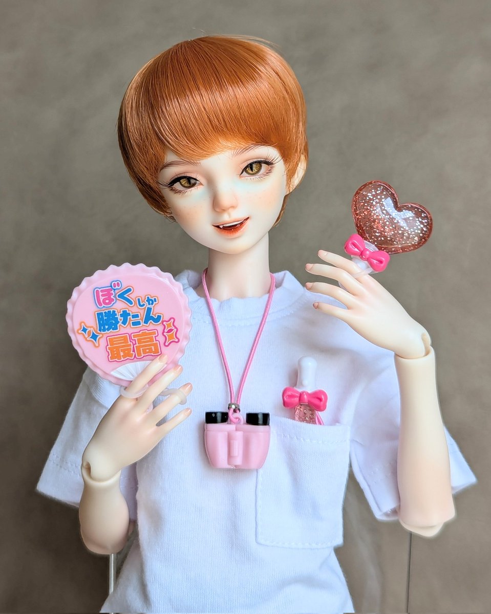 120b_dolls's tweet photo. 😺 見て見て 完成〜♡

思ってたんと違うけど自分推し自己肯定感↑↑の喵くん最高✨

#charmdoll #Dyami https://t.co/AyuXxf6rUo