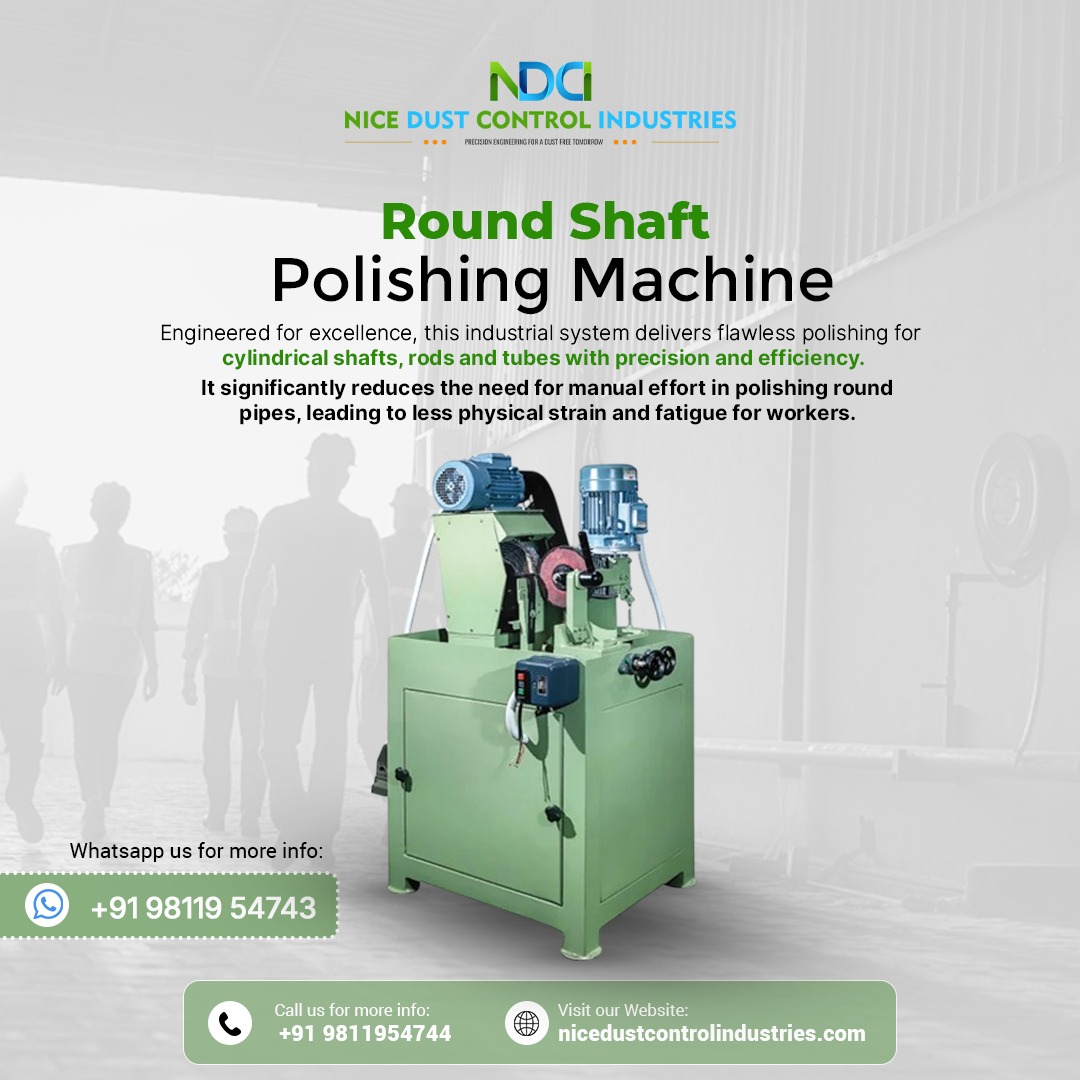 DustNice64675's tweet photo. ✨Boost productivity &amp; reduce labor fatigue!
NDCI's Round Shaft Polishing Machine delivers precision polishing for rods, shafts &amp; tubes — fast, flawless &amp; efficient.
📞 +91 9811954744
🌐 https://t.co/HnYMb8ODsJ
#PolishingMachine #NDCI #Manufacturing https://t.co/axeRS9zb9u