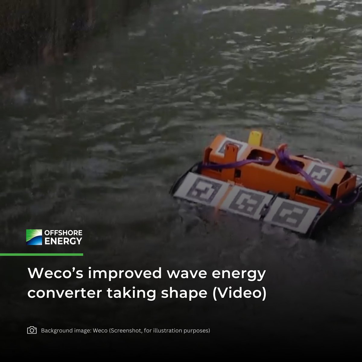 Offshore Energy - Marine Energy (@tetoday) on Twitter photo “We’re currently building the frame of our improved #waveenergy converter Kaizen 2.0 together with a long-time partner, Holland Shipyards Group," said Weco - the Wave Energy Collective.
Read more here: offshore-energy.biz/wecos-improved…
#marineenergy #renewableenergy #renewables “We’re currently building the frame of our improved #waveenergy converter Kaizen 2.0 together with a long-time partner, Holland Shipyards Group," said Weco - the Wave Energy Collective.
Read more here: offshore-energy.biz/wecos-improved…
#marineenergy #renewableenergy #renewables