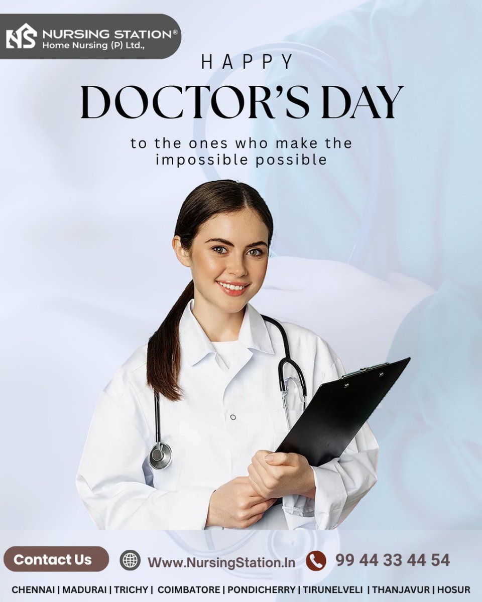 station_nursing's tweet image. Happy Doctor's Day to the ones who make the impossible into possible

Consult Now:
☎️99 44 33 44 54
🌐NursingStation.In

#nursingstation #doctorsofinstagram #DoctorsDay2025 #HappyDoctorsDay #babycare #babycaretips #eldercare #seniorcare #postcva #postCVAcare #homenursing