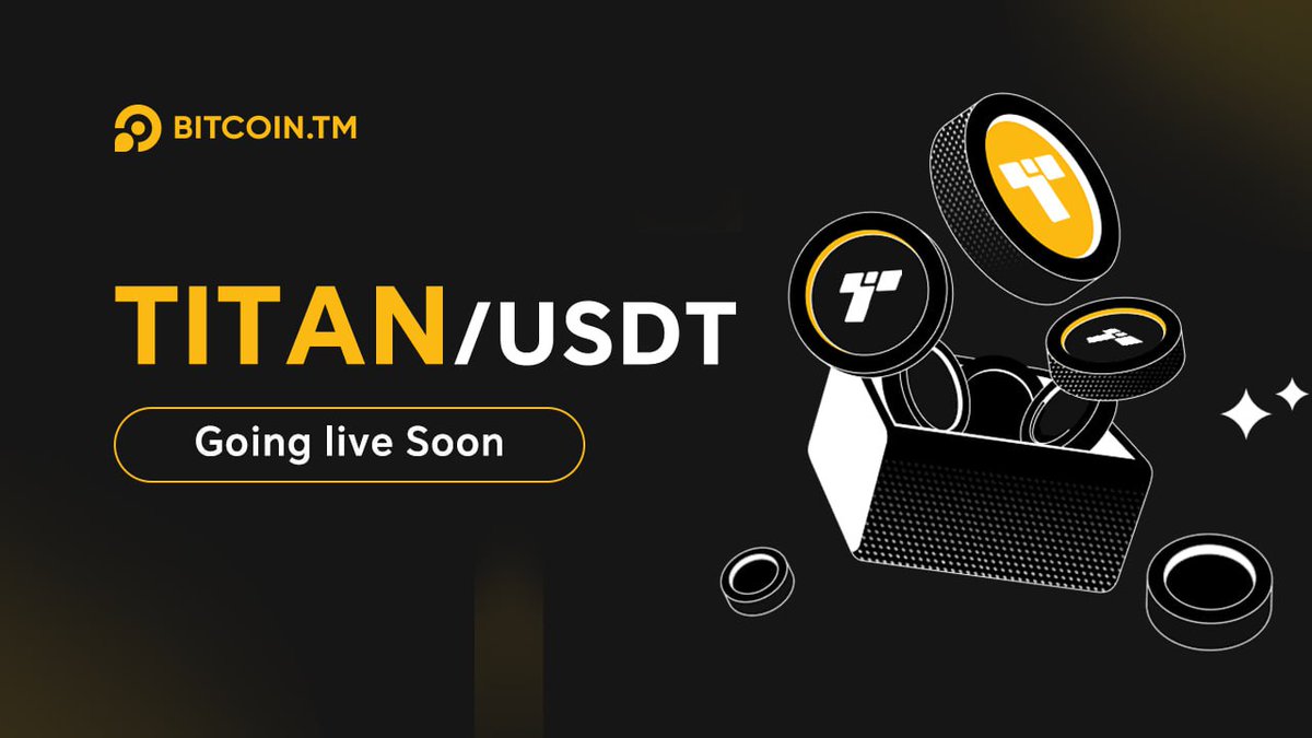 🎉 New Listing Alert!!!

🚀 $TITAN(Titan) will be listed on Bitcoin.TM !
<a href="/TitanPayFi/">Titan Pay</a>
 
Titan Pay is an innovative payment system designed to simplify the process of converting cryptocurrency into fiat currency and directly transferring funds to bank accounts