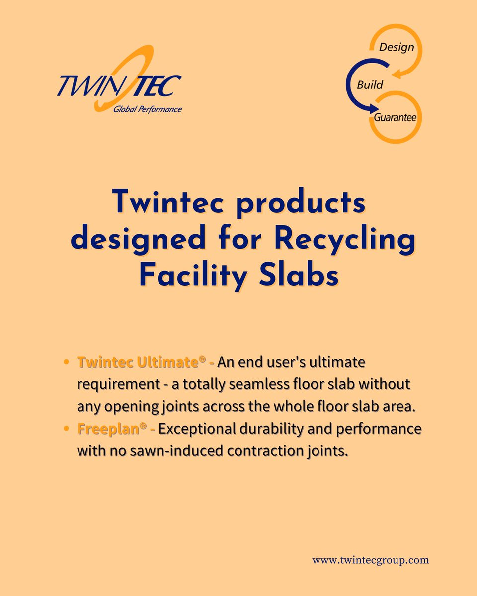 Is your recycling facility ready for tough challenges? Discover Twintec's durable flooring to enhance efficiency. Elevate performance today! #Recycling #SustainableConstruction #Durability #ConcreteSolutions #Twintec