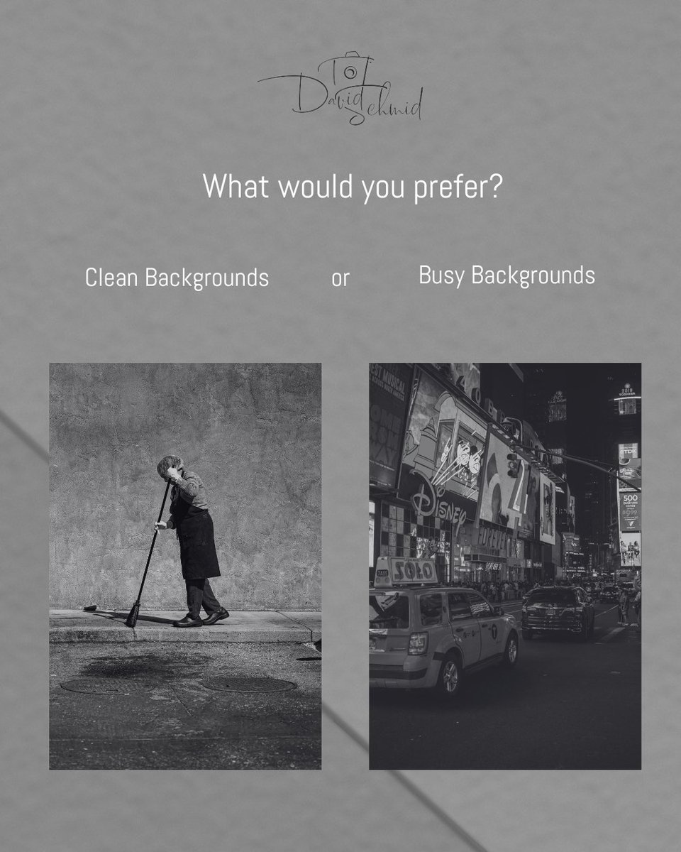 dschmidphoto's tweet photo. The key is to know WHEN to choose clean and when to choose busy. What supports your subject, enhances your message, or makes the image feel complete? 🤔

#photographydiscussion #creativechoices #blackandwhite https://t.co/DI23gBRPY1