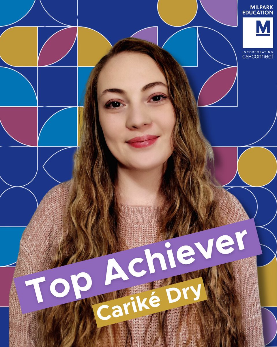 CA_Connect's tweet photo. Congratulations to Cariké Dry for achieving second place in the top achievers for the July 2024 PGDA cohort!
Join us in congratulating Cariké on her success!
#Milparkeducation #Schoolofprofessionalaccounting #PGDA #CTA #OnlineCTA #Topachiever https://t.co/5PBWeLzWtO