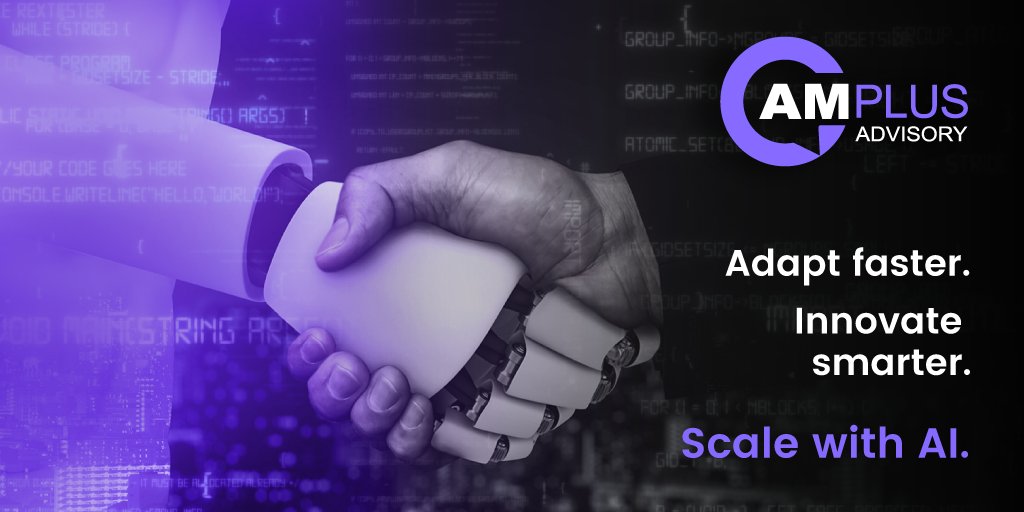amplusadvisory's tweet image. Enterprise agility = innovation with intention. 🧠📈
AM Plus helps you:
🔁 Move faster
🤖 Build smarter
🚀 Scale with AI

Let’s future-proof your growth 👉 bit.ly/4bKYwln 
#AIInnovation #EnterpriseAgility #AMPlus #ProductStrategy #AgileExecution