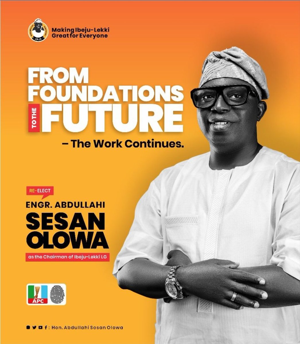 tami_fubara's tweet photo. @followlasg @FinMinNigeria @jidesanwoolu @tokunbo_wahab @ToksAfikuyomi @NGRSenate @IbejuLekkiNG @TokunboAbiru @Olowajaja @jidesanwoolu @TokunboAbiru
Meanwhile this is the ibeju LGA chairman going for second term. Meanwhile ibeju lekki towns are not accessible. The only motorable road in ibeju is the lekki epe expressway. https://t.co/u3HeQs6pf9
