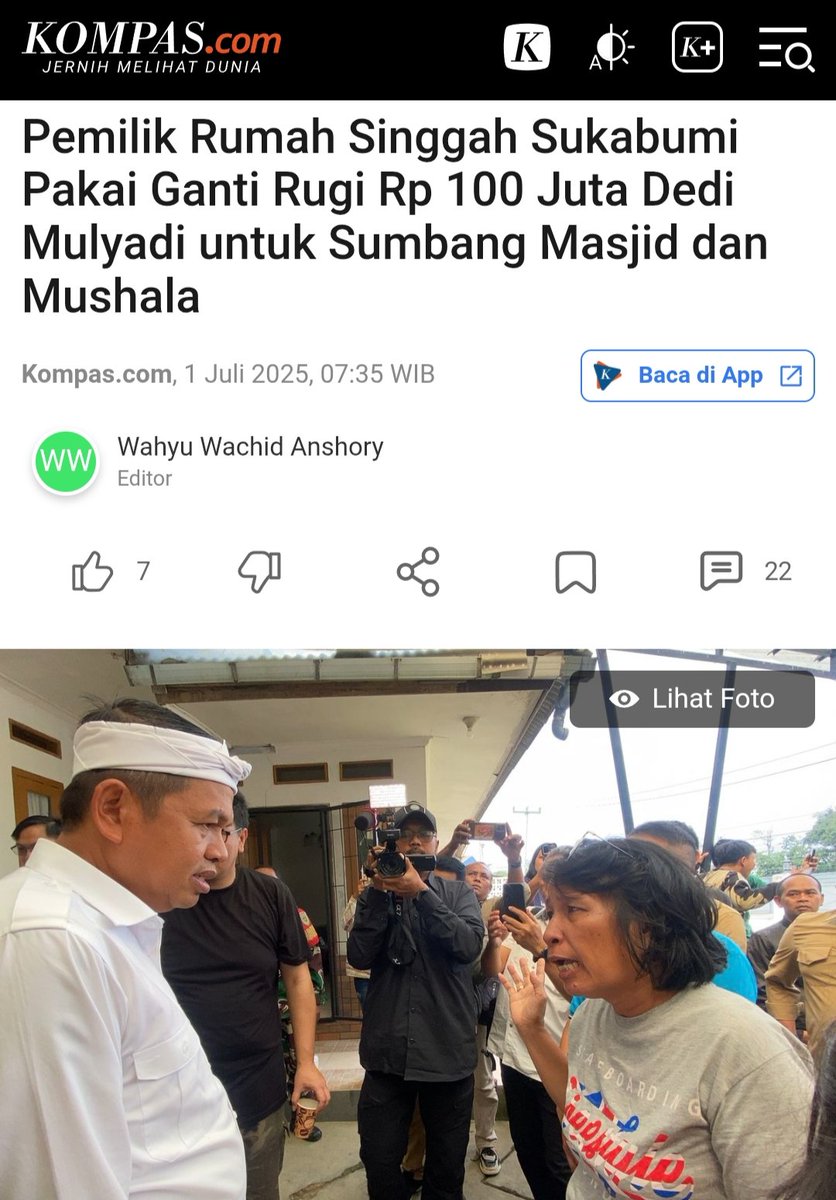Indahnya toleransi..
kompas.com/jawa-barat/rea…