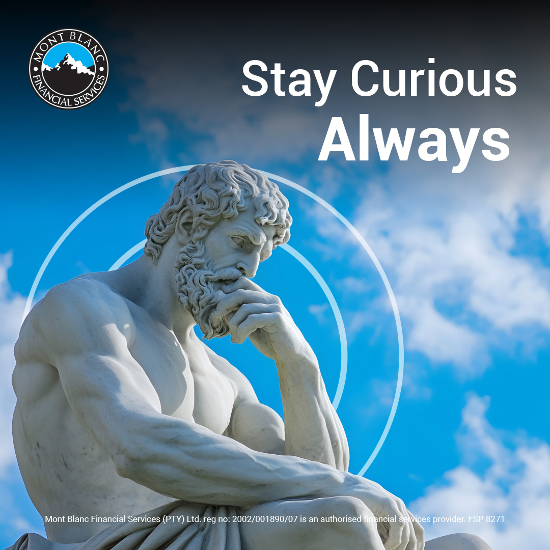 MBFS_Insure's tweet image. Curiosity builds momentum.
It’s how problems are solved, businesses grow and people evolve.

Stay curious. Always.

Call 0800 467873 or visit mbfs.co.za
#MontBlancFinancialServices #ThinkingForward