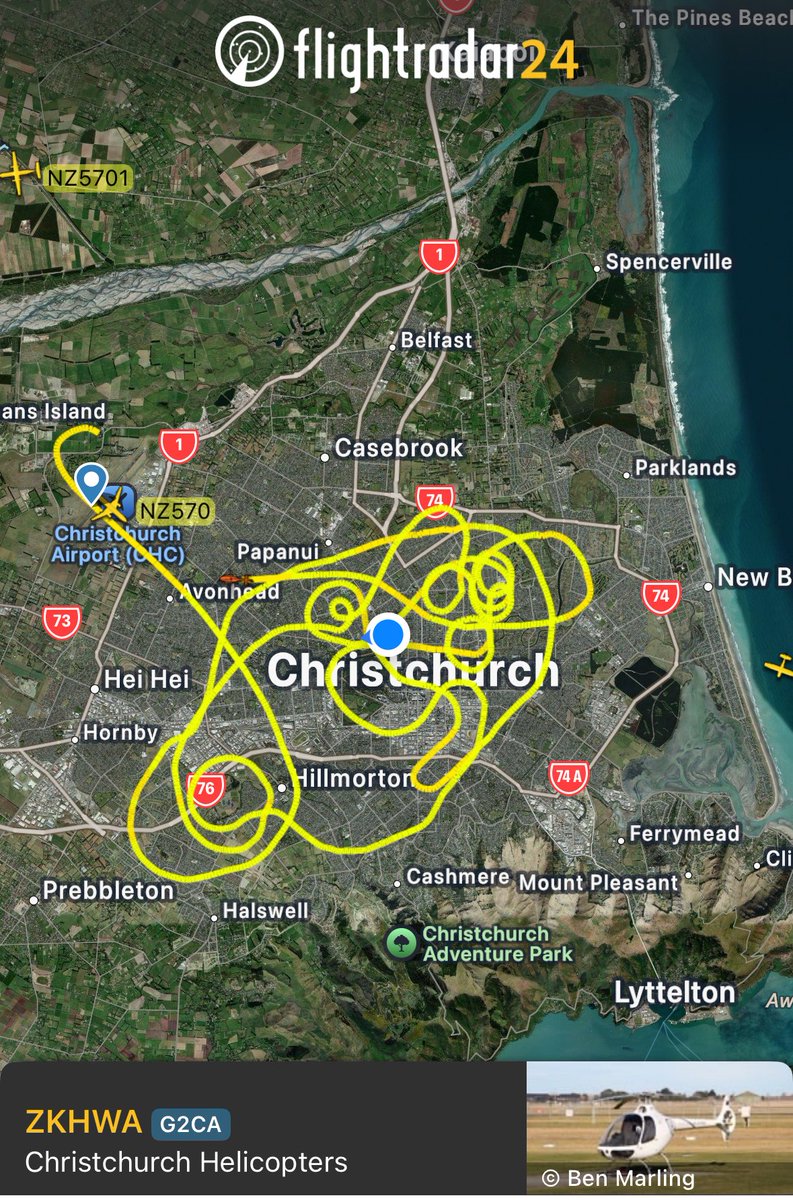 When the Police stop boy racers doing burnouts in Chch streets, they take to the skies!