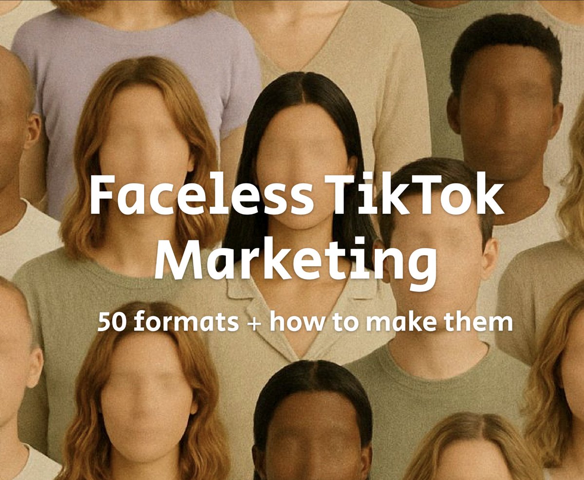 ema_totaro's tweet image. For anyone who has no idea what kind of no faceless content to create, just a reminder that @wesocialgrowth shared a single PDF with over 50 ideas for any niche, and it also explains how to make them. Here it is: drive.google.com/file/d/1ieHh1c…
With a bit of creativity, you could build…