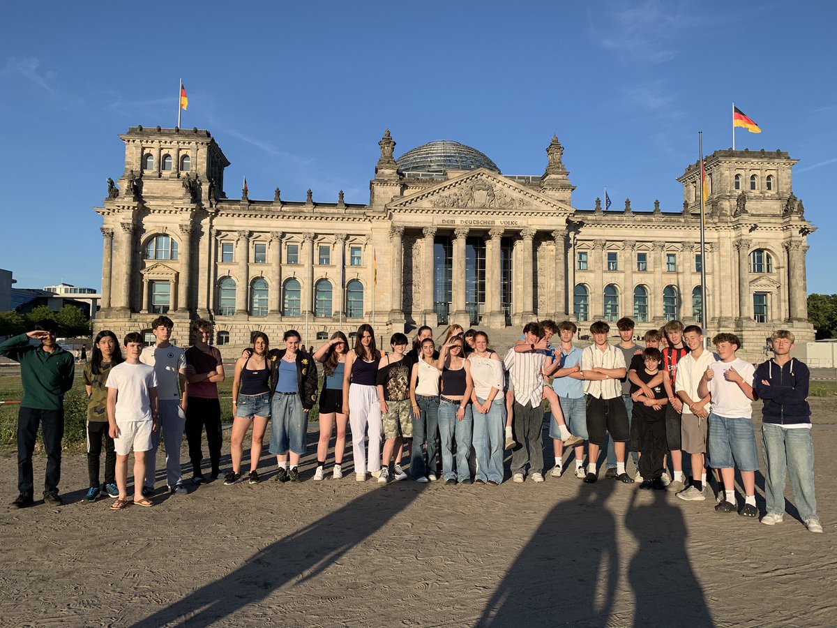 KESBathActWeek's tweet photo. Day 1: exploring the local landmarks around our hotel #alwaysexploring #lernininBerlin https://t.co/PQq3Ky508p