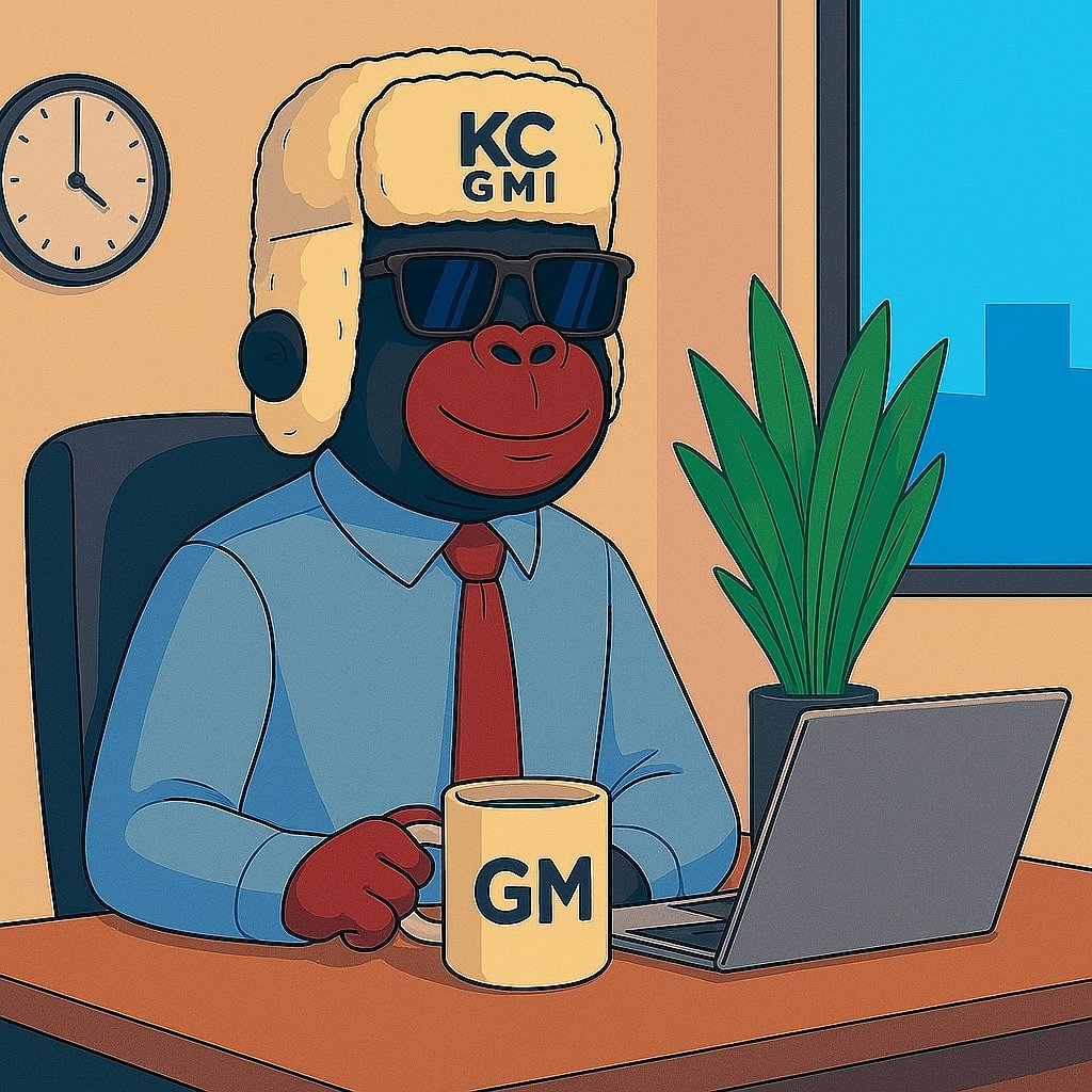 GM &amp; Happy New Month 🫱🏾‍🫲🏽☀️
New energy. New goals. Same conviction.

Let’s keep showing up with focus, faith, and a little drip of delusion.
The rest? On-chain.
Welcome to July — the grind continues...

GM back legends 🦅❤️