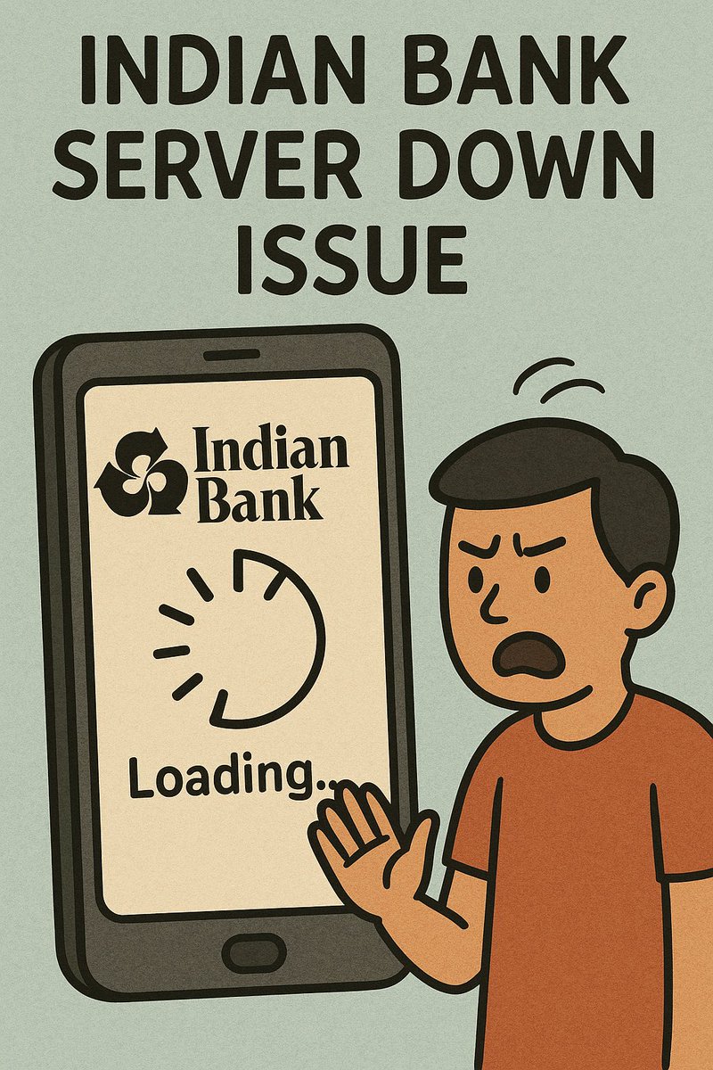 imgovindraj23's tweet image. 📢 Indian Bank Server Down Again! 😡
UTR NO: TR7830498106 | Date: 27 June 2025 — Still no credit in my account!
How long do we wait? This is affecting customer payments and trust.
@MyIndianBank please fix this ASAP!

#IndianBank #ServerDown #UTRDelay #BankingIssue