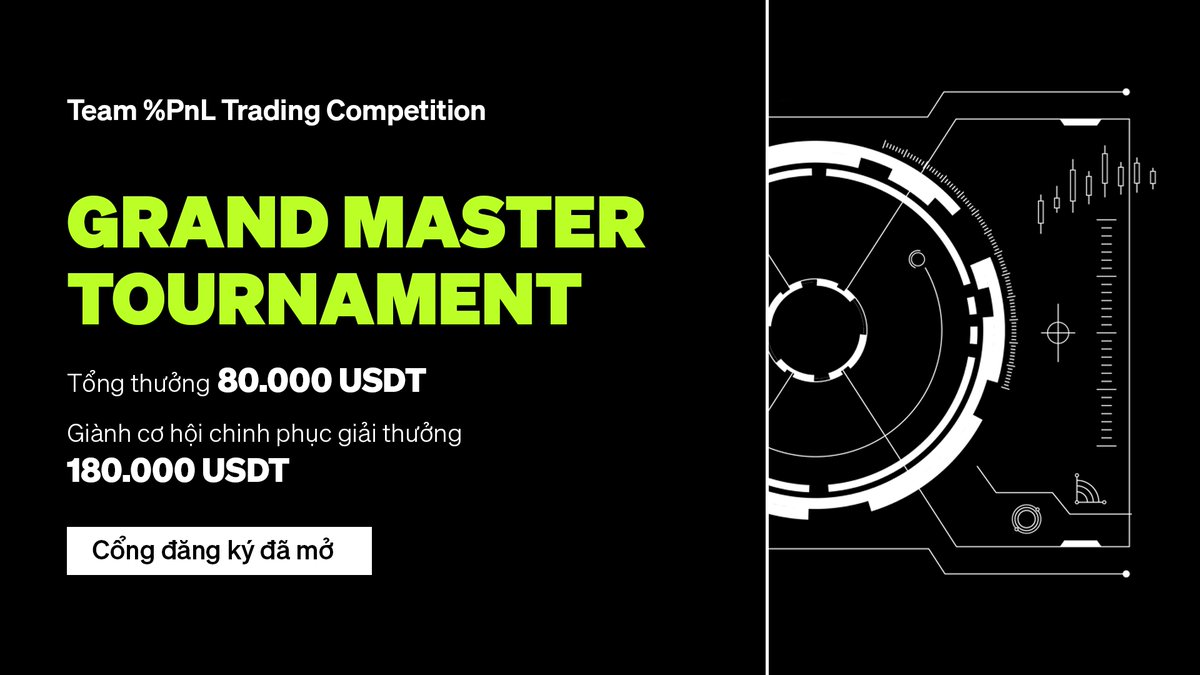 🔥 CHÍNH THỨC KHỞI ĐỘNG CUỘC THI GIAO DỊCH OKX GRAND MASTER TOURNAMENT 2025!
↳ okx.com/vi/competition…

Lập team, trade máu lửa, rinh xe VinFast VF3, vàng và hàng ngàn USDT!

📌 Cách tham gia:
1. [Đội trưởng] Đăng ký lập team tại Landing Page (từ 12h 01.07.2025 →