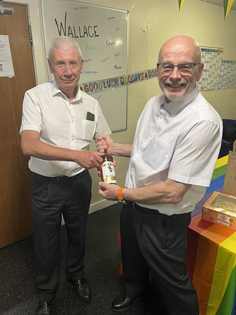 sam_alcroft's tweet photo. Farewell to Ceremonial Crew member Wallace Weir who leaves after 3 years excellent service, all the best Wallace @coopuk @CoopFuneralcare https://t.co/ypoXTtyfEX