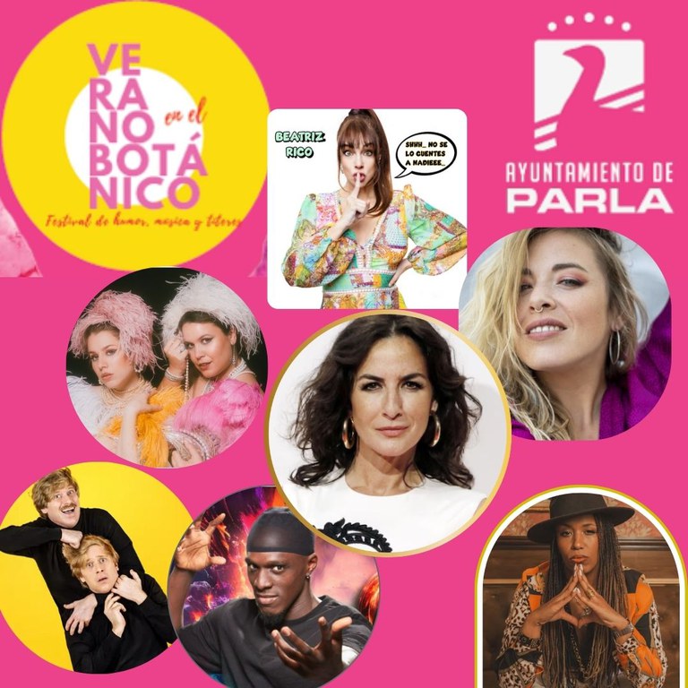 980stream_tv's tweet photo. BEATRIZ RICO, CARMEN PARÍS, BELÉN LÓPEZ, LA CANICA O LIVIANAS PROVINCIANAS, ENTRE LOS NOMBRES PROPIOS DE LA NUEVA EDICIÓN DE ‘VERANO EN EL BOTÁNICO’ DE PARLA🎭. Nota de prensa✍️👉📎: https://t.co/WzxAeG4BLv https://t.co/EjJCTucEH2