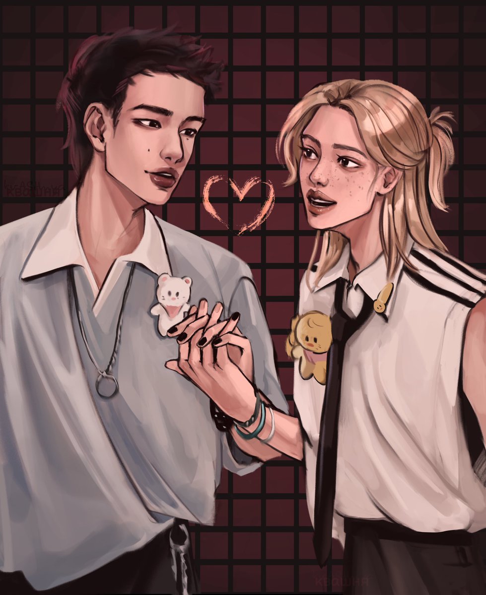 💕
#straykidsfanart #hyunlix