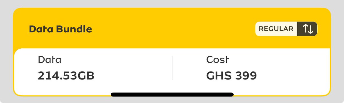 a_add0tey's tweet photo. Since @MTNGhana  hasn't done anything about the Ghc3 bundle even tho there's a 15% increase in value.

What's going to be your pick? Ghc3 or Ghc399? https://t.co/rmGTddcAJv