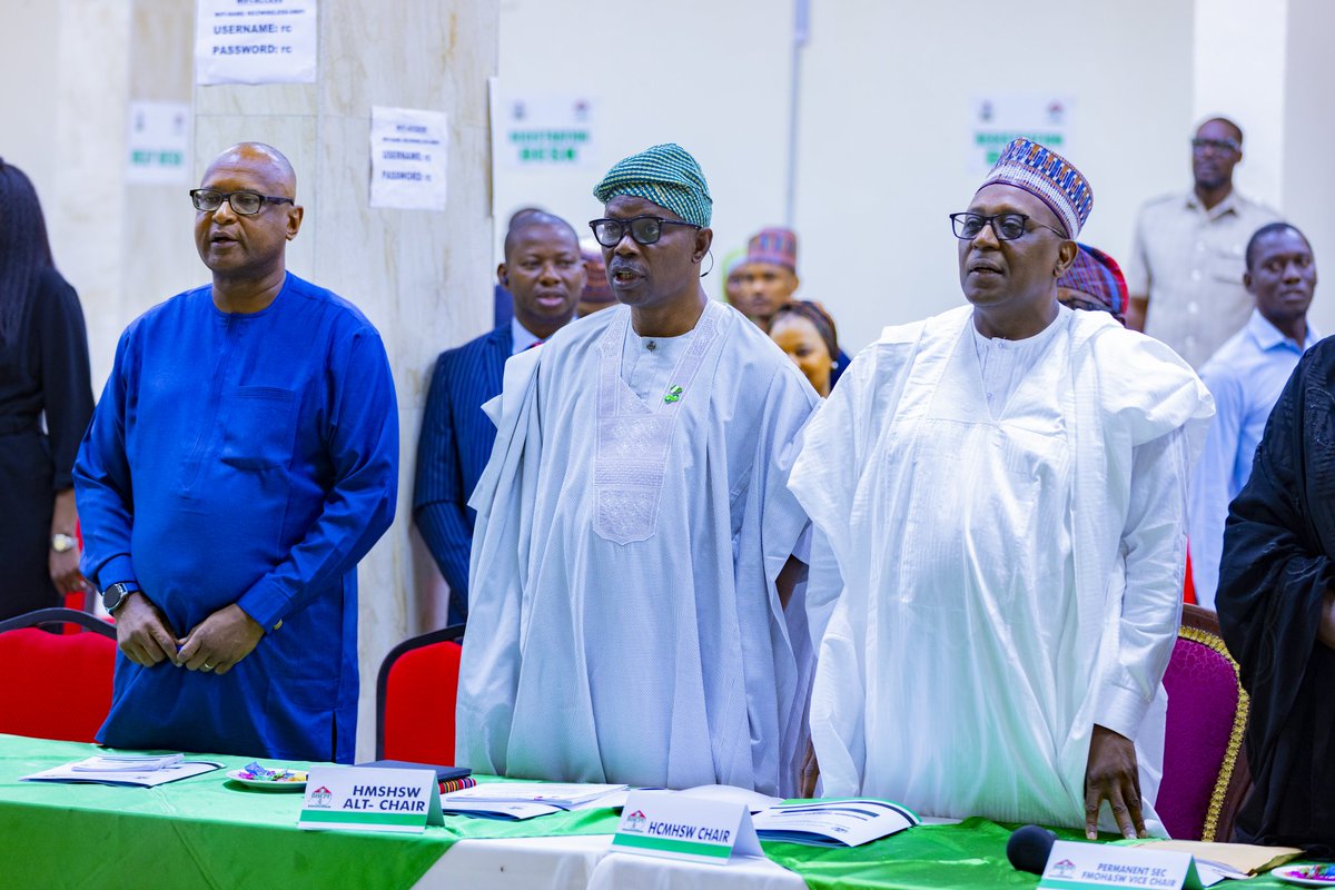 TheBHCPF's tweet image. 📢 At 11th #BHCPF MOC in Abuja:
✅ Q1/Q2 & Q3 2025 disbursements approved
📘 Guidelines 2.0 now formally approved – dissemination by Q3
📊 Mini-DHIS starts July
👨⚕️ Welcomed Dr. O. Ogbe as MOC Secretary
🤝 Gateways, PVAC among key partners advancing reforms #SWAp #NigeriaHealth