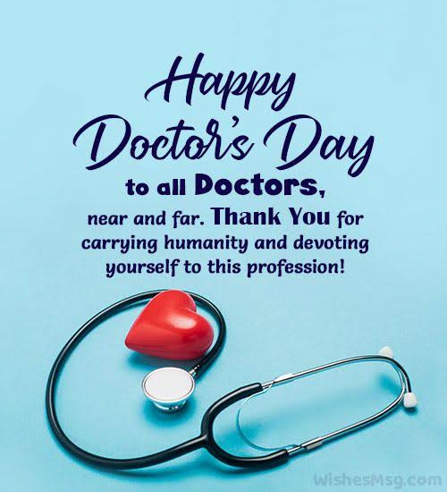 Happy doctor's day #DoctorsDay