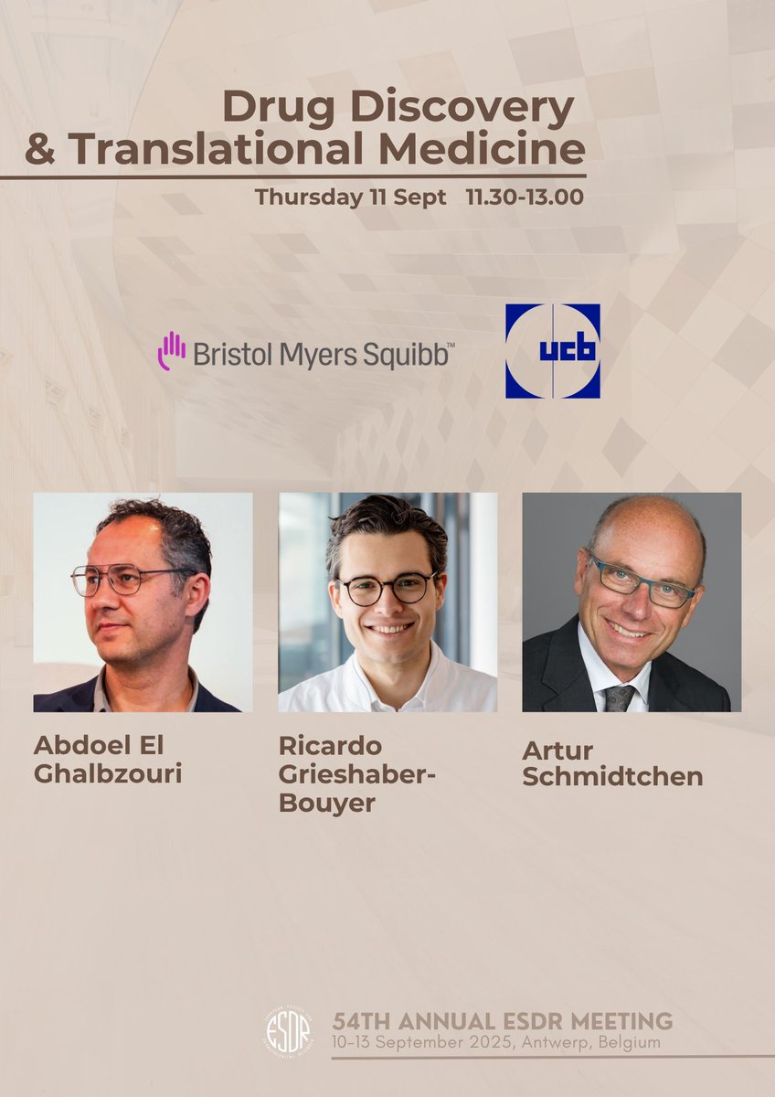 #ESDR2025 highlights

Join us in Antwerp, register before Wednesday 9 July to benefit from early fees: lnkd.in/erP2sVGT