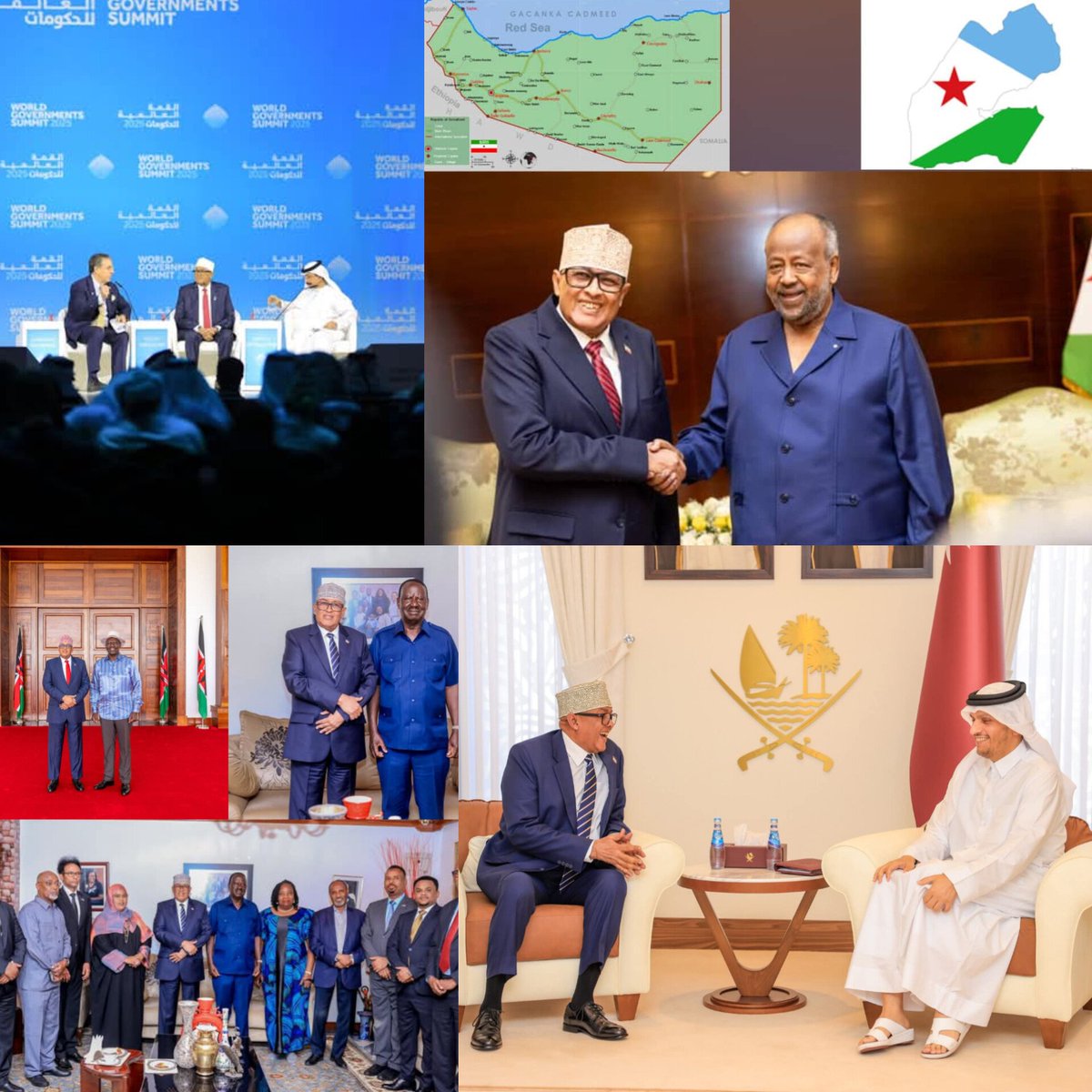 Huseindeyr's tweet image. Charting the Republic of Somaliland’s Path Toward Global Partnership
His Excellency, President Abdirahman Mohamed Abdilahi (@AbdirahmanIrro), is on his fourth day of an official visit to the State of Qatar, following high-level engagements in Kenya, Djibouti, and the UAE. This…