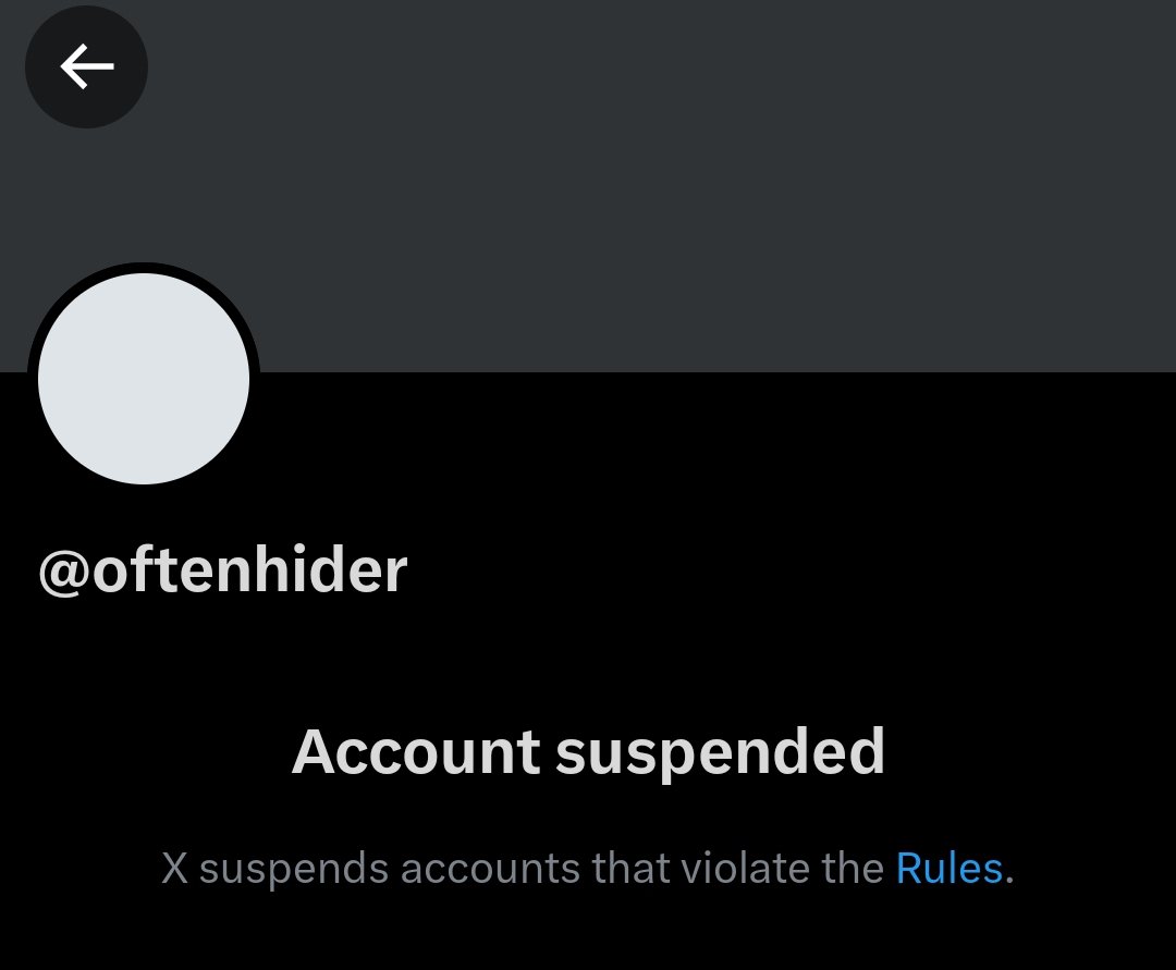 Oftenhider (follows back) tweet media