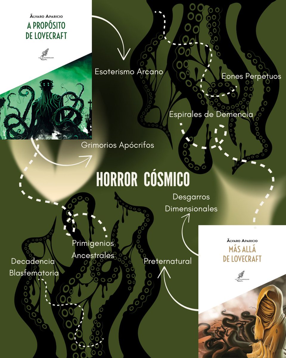 Cuatro veces he contado esta historia, y las cuatro veces sentí el deseo de no haberlo hecho. Si regreso a ella por quinta vez, es por el aprecio y el respeto que te profeso. Pero ten cuidado, te advierto...[...] el descenso será largo. 

🐙☠️📚
<a href="/Vuelodelcometa/">Vuelo del Cometa</a>