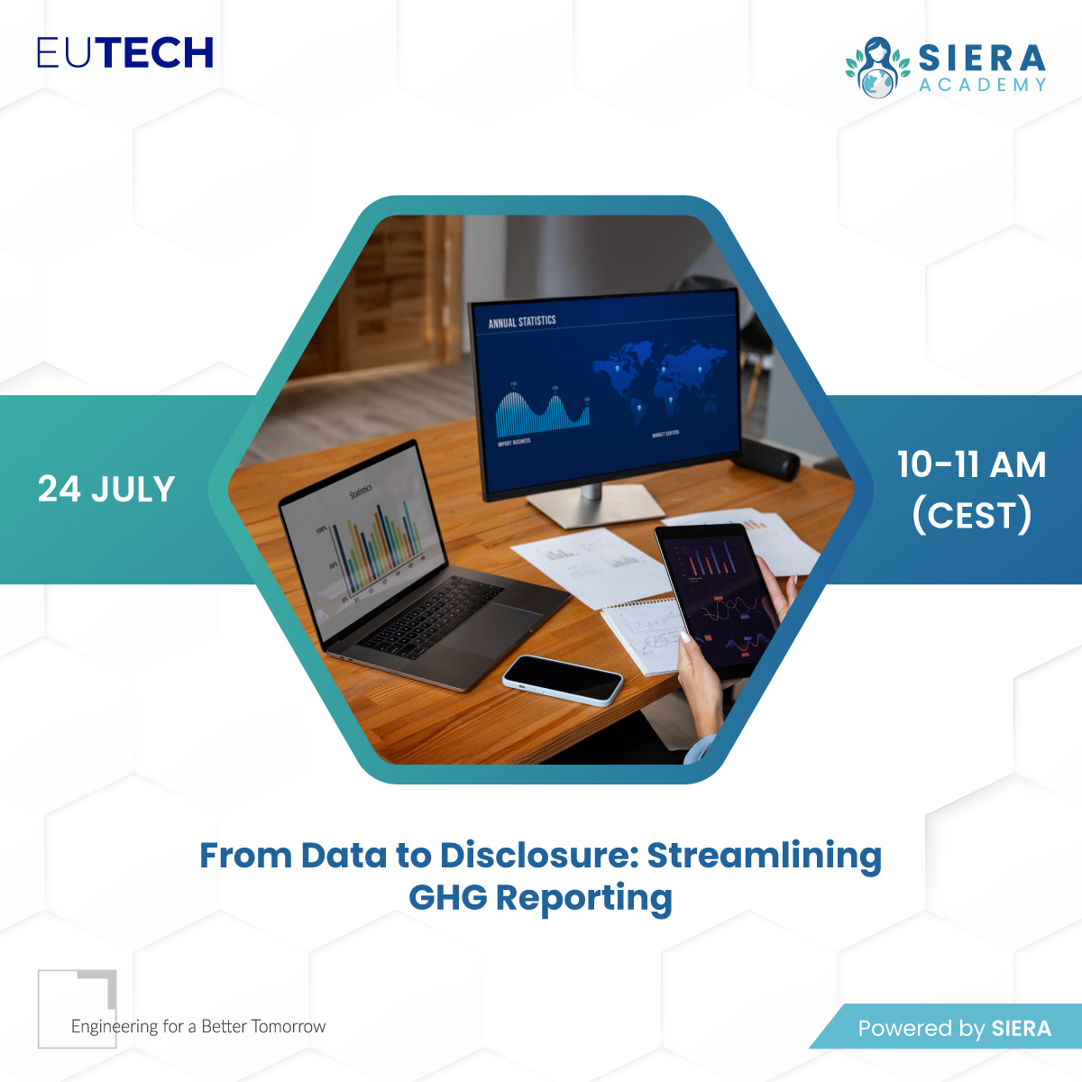 Join our webinar on July 24th to explore best practices for streamlining GHG reporting, improving data accuracy, and ensuring compliance with sustainability regulations.

📅 10-11 AM CEST

🔗 Register: events.teams.microsoft.com/event/d2bfb630…

 #SIERA #SIERAAlliance #GHGReporting #ClimateAction