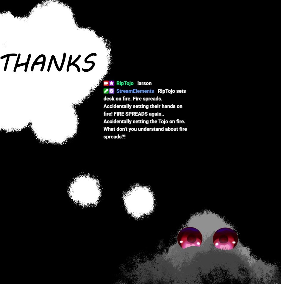 sso.. forgetting tonight's horrors got out of hand.. Take care of yourselves and remember, FIRE SPREADS 🔥

A huge thank you to <a href="/PendingFate_/">🍄🦡PendingFate🦡🍄</a> for the raid, hope you obtained the object of your dreams. Thanks to all my followers for the continued support. See you Wednesday! 🫀