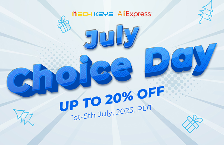 MechkeysJP's tweet image. 🎉【AliExpress Choice Day 開催中】🎉
📅 7月1日〜5日(PDT)限定!
キーボード・マウス・アクセサリーなど、人気商品多数!
最大で 20% OFF になる✨
大好評だった「サマーセール福袋」がまだ買える🛍️
お得な割引コード 【MECHKEY50 】もお忘れなく!
👇公式ショップはこちら
🔗…