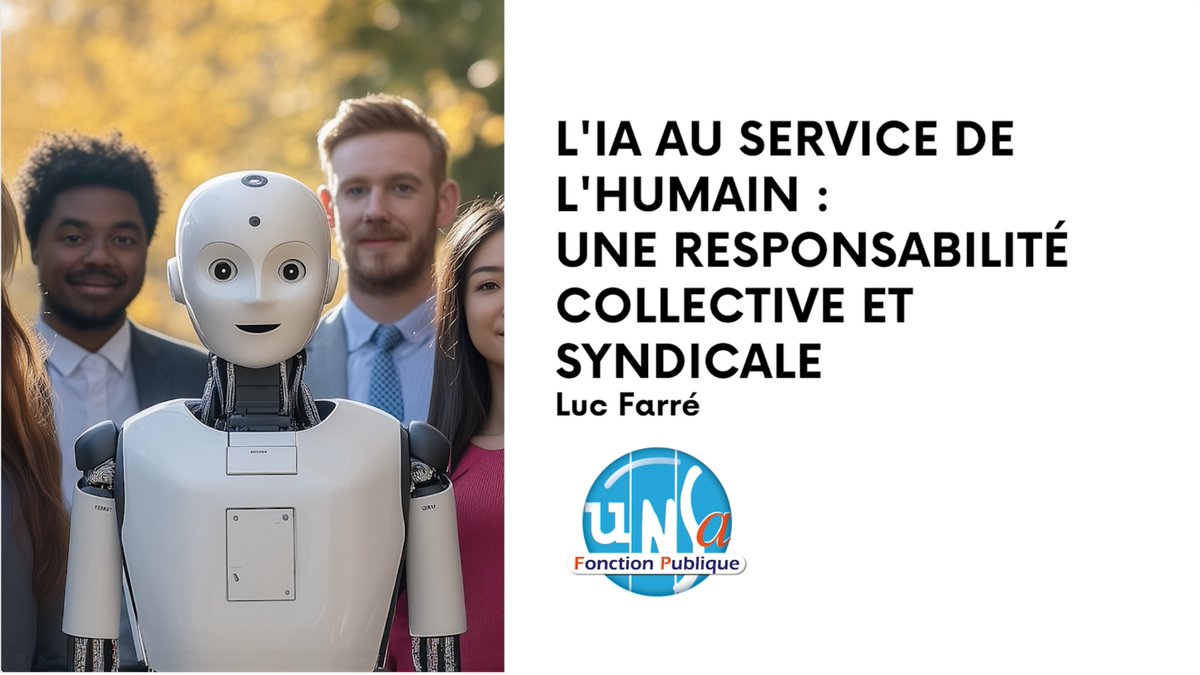 🎥 Extrait de l'intervention de Luc FARRÉ, Secrétaire Général de l'UNSA Fonction Publique, lors de notre conférence-débat "Le dialogue social engagé pour une Intelligence Artificielle".
👉f.mtr.cool/molslgwpps
#unsa #fonctionpublique #ia #intelligenceartificielle #syndicat