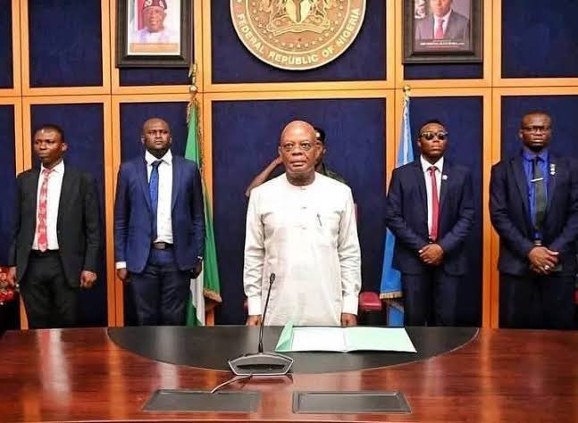 Outgoing Sole Administrator of Rivers State Ibok Ete, budgeted ₦24bn to install CCTV’s in Govt. House, ₦30bn for gunboat and ₦23bn for unlabeled miscellaneous.