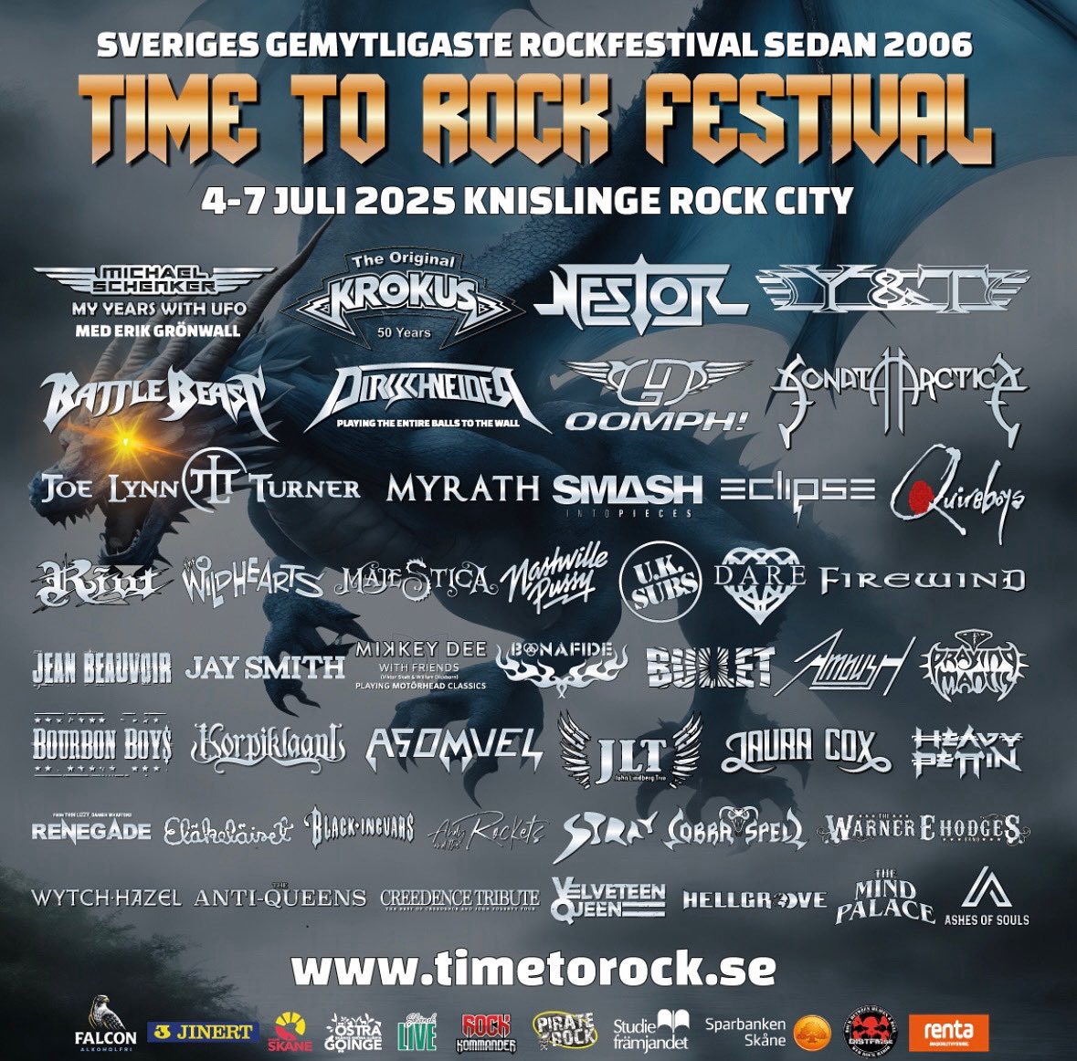 This weekend the “My Years With UFO” tour lands at the Time to Rock Festival in Sweden.

Michael Schenker – Guitar
Erik Grönwall – Vocals
Bodo Schopf – Drums
Barend Courbois – Bass guitar
Steve Mann – Keyboards &amp; Guitar

More info: timetorock.se

michaelschenkershop.com