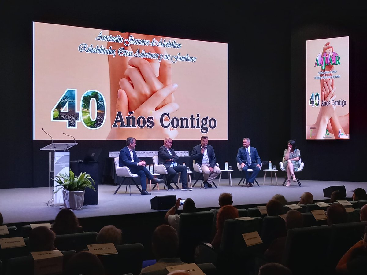 ✨ Este sábado celebramos en #Ifeja el 40 aniversario de <a href="/ajarjaen/">AJAR</a>.

Un emotivo acto conmemorativo lleno de emoción y agradecimientos a quienes llevan 4 décadas transformando vidas 💛.

Gracias por confiar en nuestro espacio para vivir un momento tan especial.

#40AñosAJAR  #Jaén