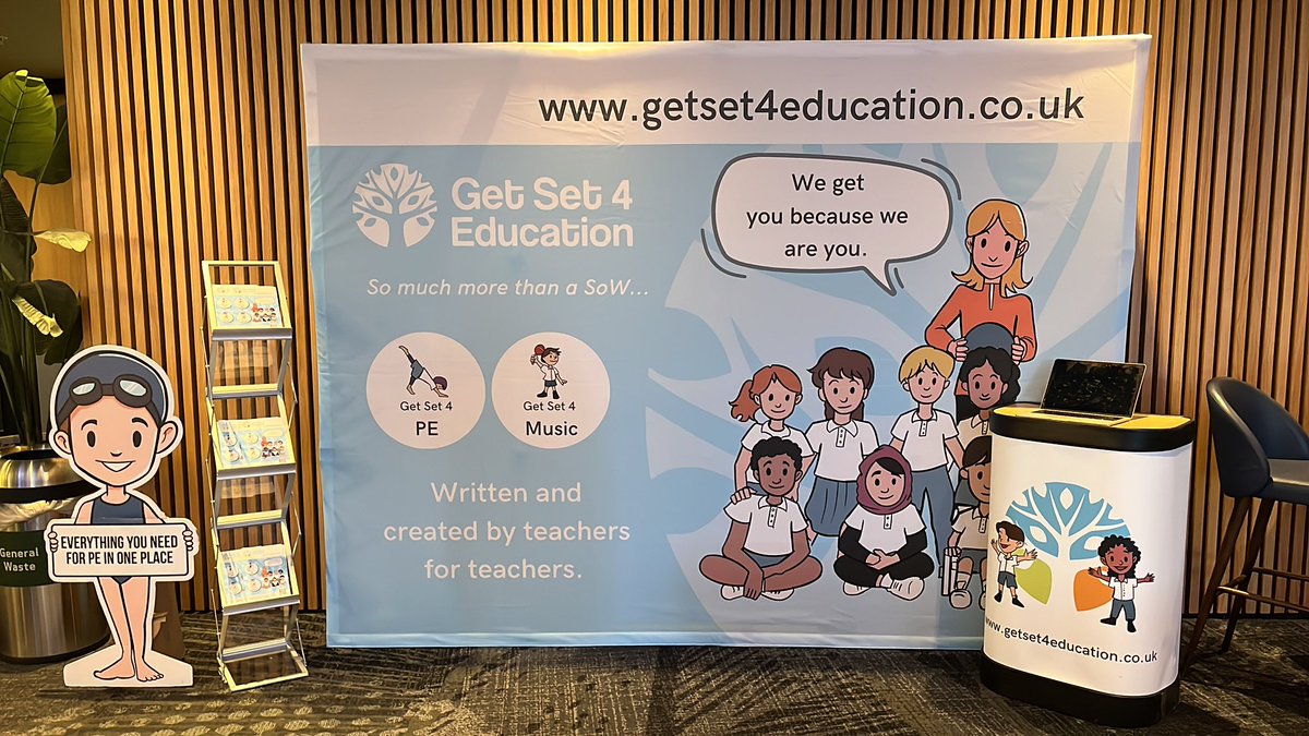 An awesome conference venue, thank you for having us! Looking forward to meeting all of you today and also delivering “Beyond the Bell” a workshop discussing all things extra curricular. Come and say hi! 👋☀️#PrimaryPE