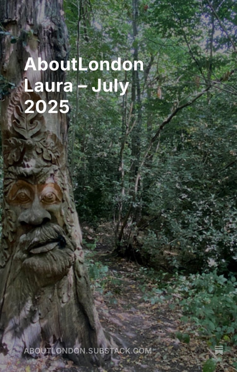 Hot in the city? 🥵 Here are my tips on where to go to be cool in London. 😎 aboutlondon.substack.com/p/aboutlondon-…